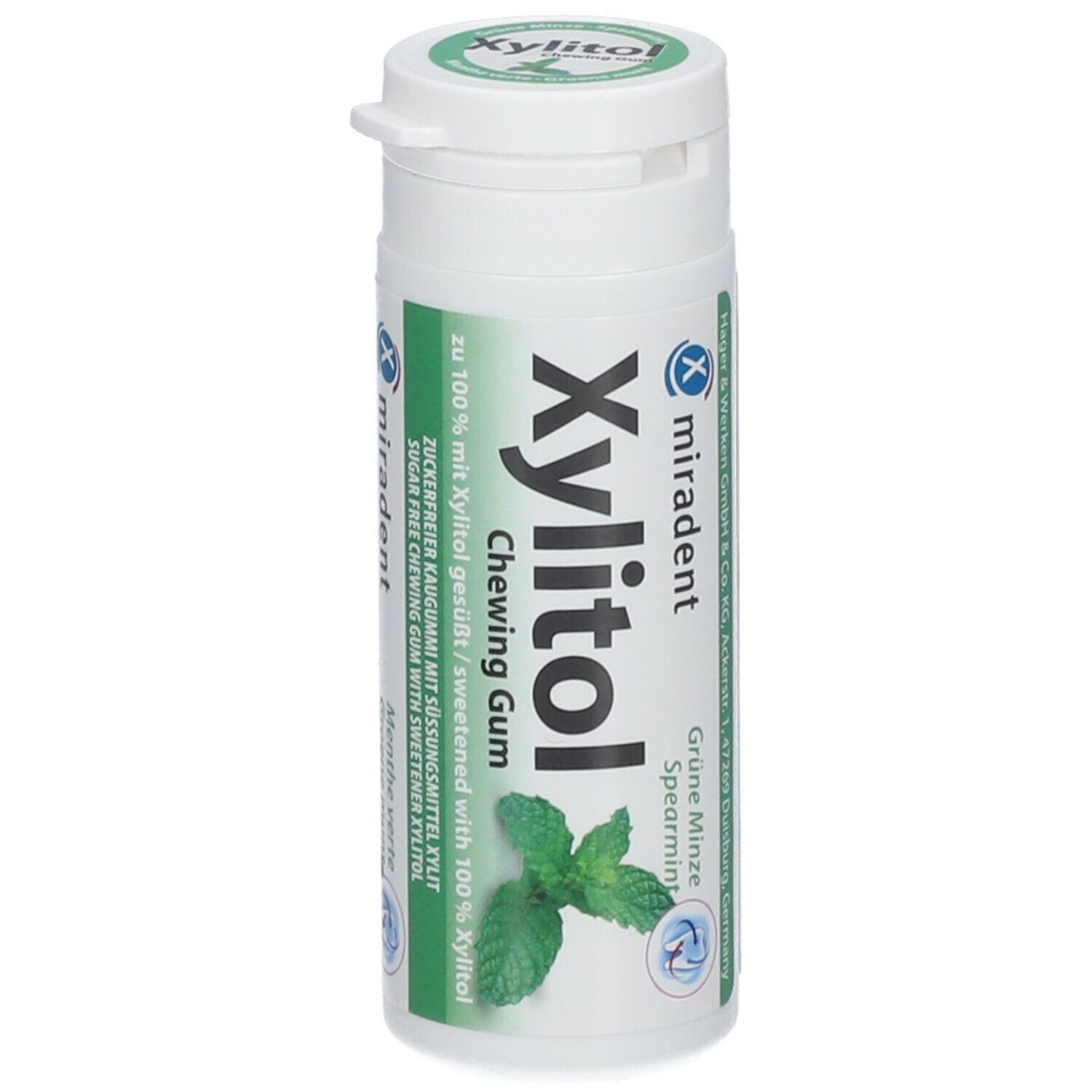 Miradent Chewing Gum Xylitol Green Mint