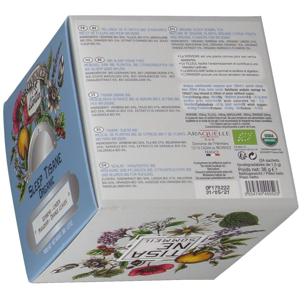 Tea Provence D Antan Sleep