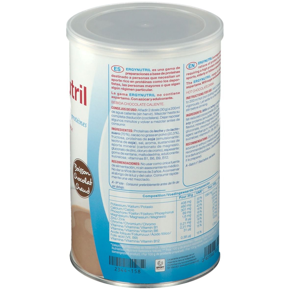 Ergynutril Chocolate
