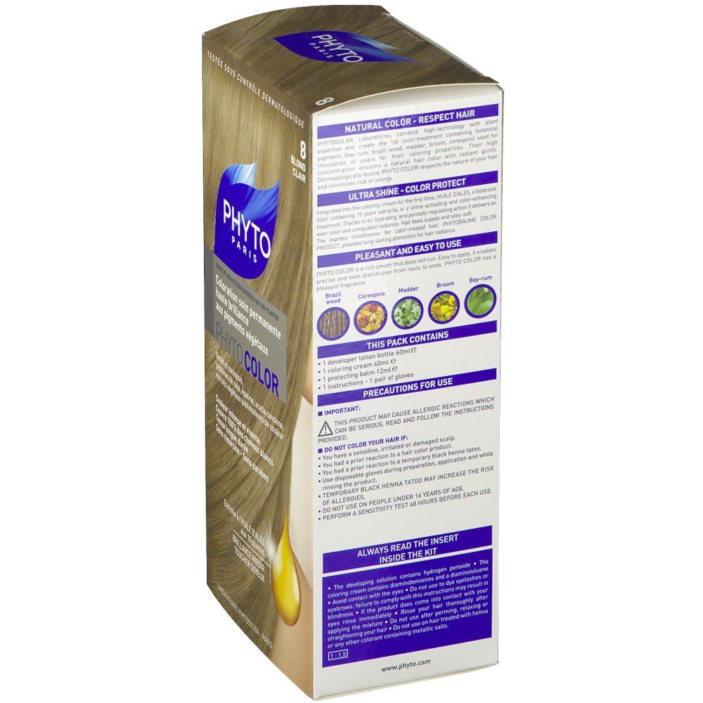 Phytocolor 8 Licht Blond