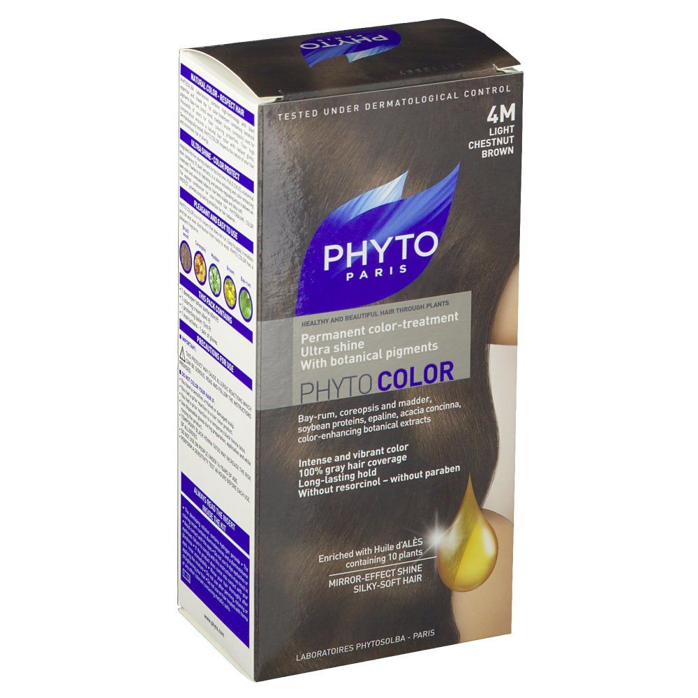 Phytocolor 4M Light Chestnut Brown