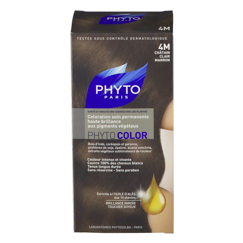 Phytocolor 4M Light Chestnut Brown