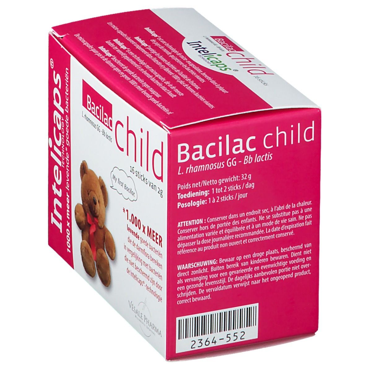 Bacilac Infantis Sticks