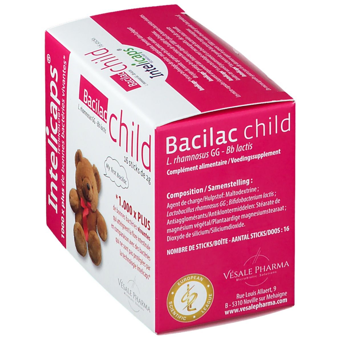 Bacilac Infantis Sticks