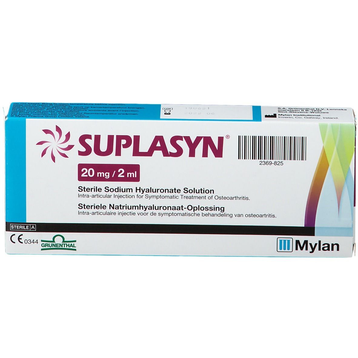 Suplasyn MD Syringe Solution Intra Articulair Sterile 2ml