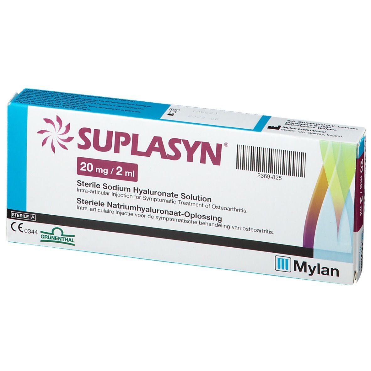 Suplasyn MD Syringe Solution Intra Articulair Sterile 2ml