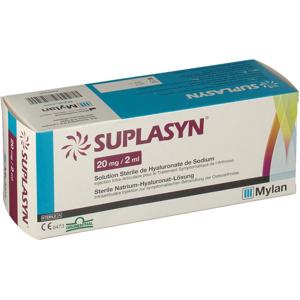 Suplasyn MD Syringe Solution Intra Articulair Sterile 2 ml