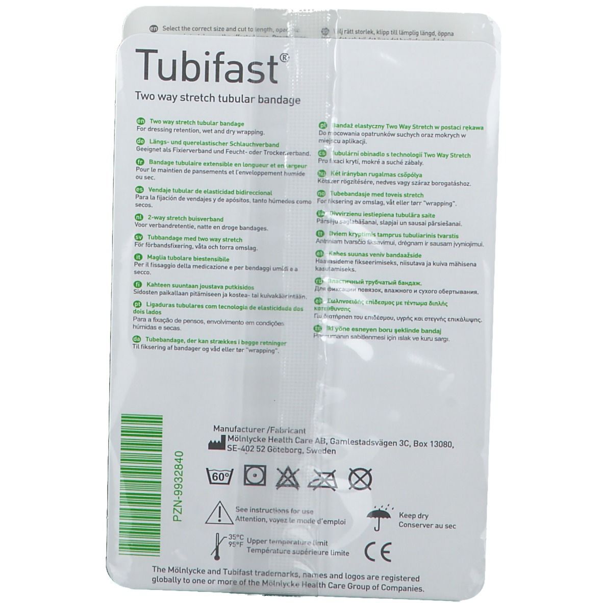 Tubifast Yellow 10,75cmx1m 2483