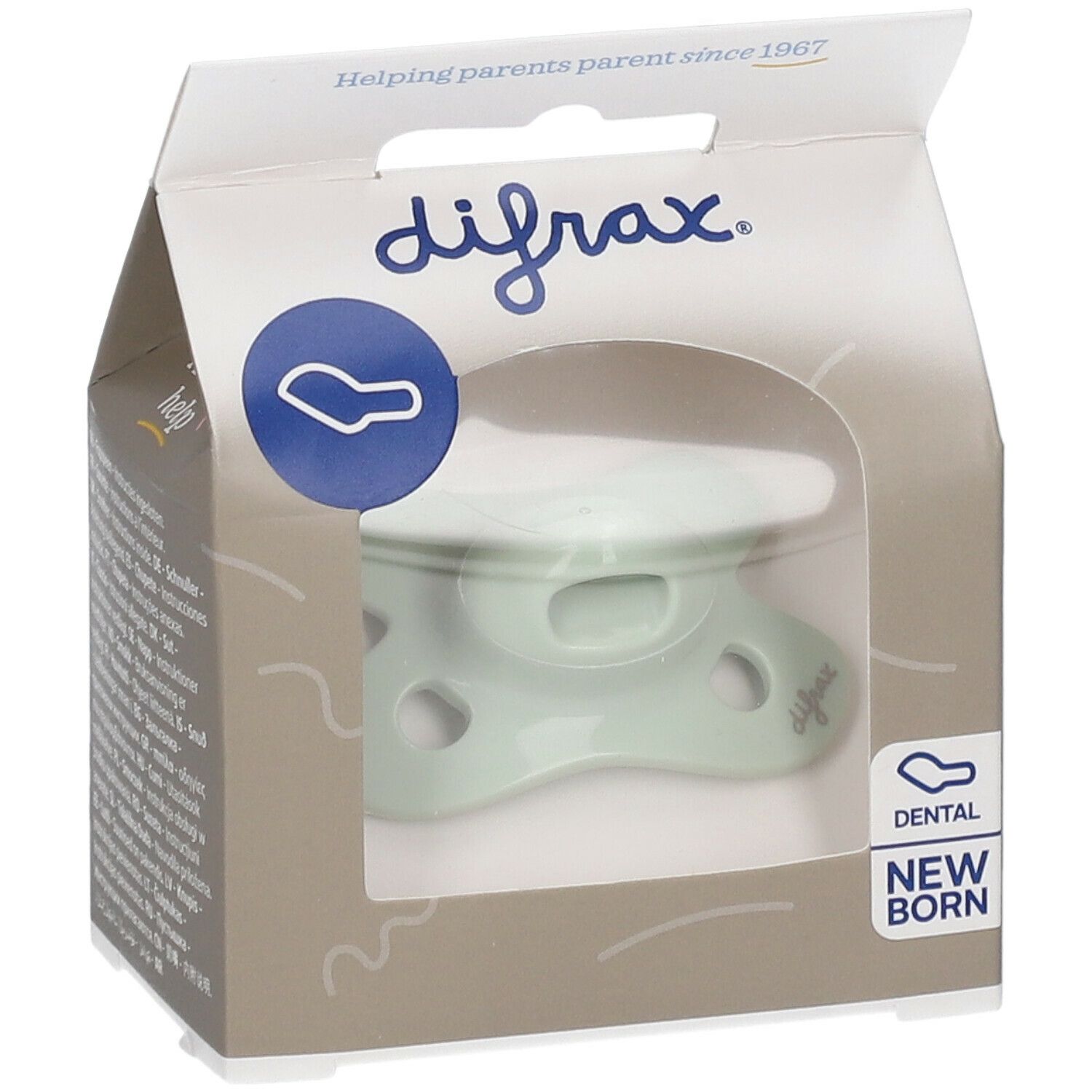 Difrax Dental Newborn Ciuccio -2 a +2 Mesi