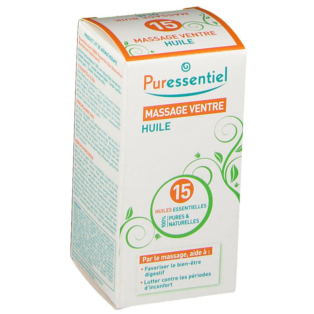 Puressentiel Abdominal Pain Massage 15 Essential Oil