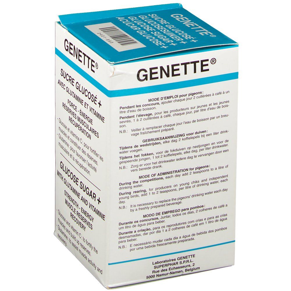 Genette Glucose Sugar + Glutamine + Vit.