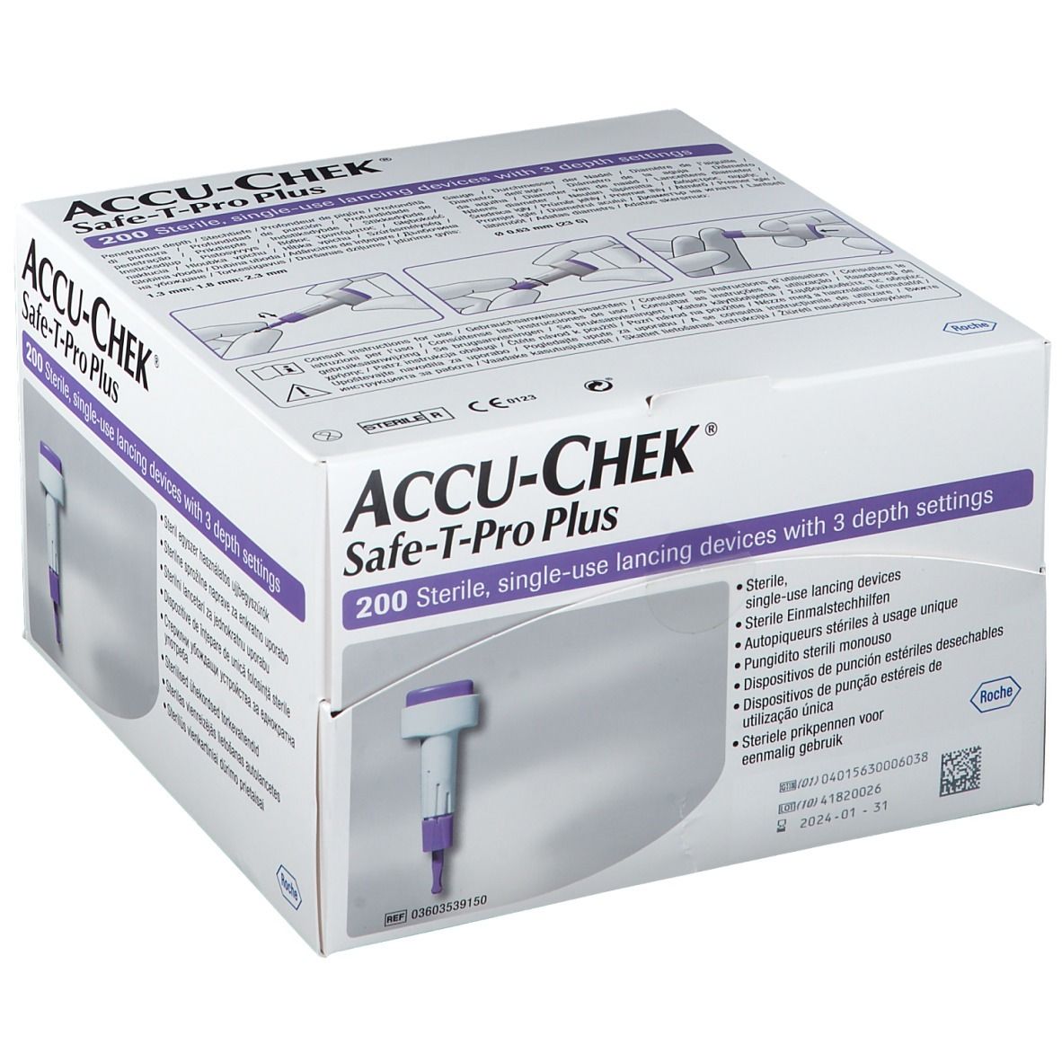 ACCU-CHEK® Safe-T-Pro Plus