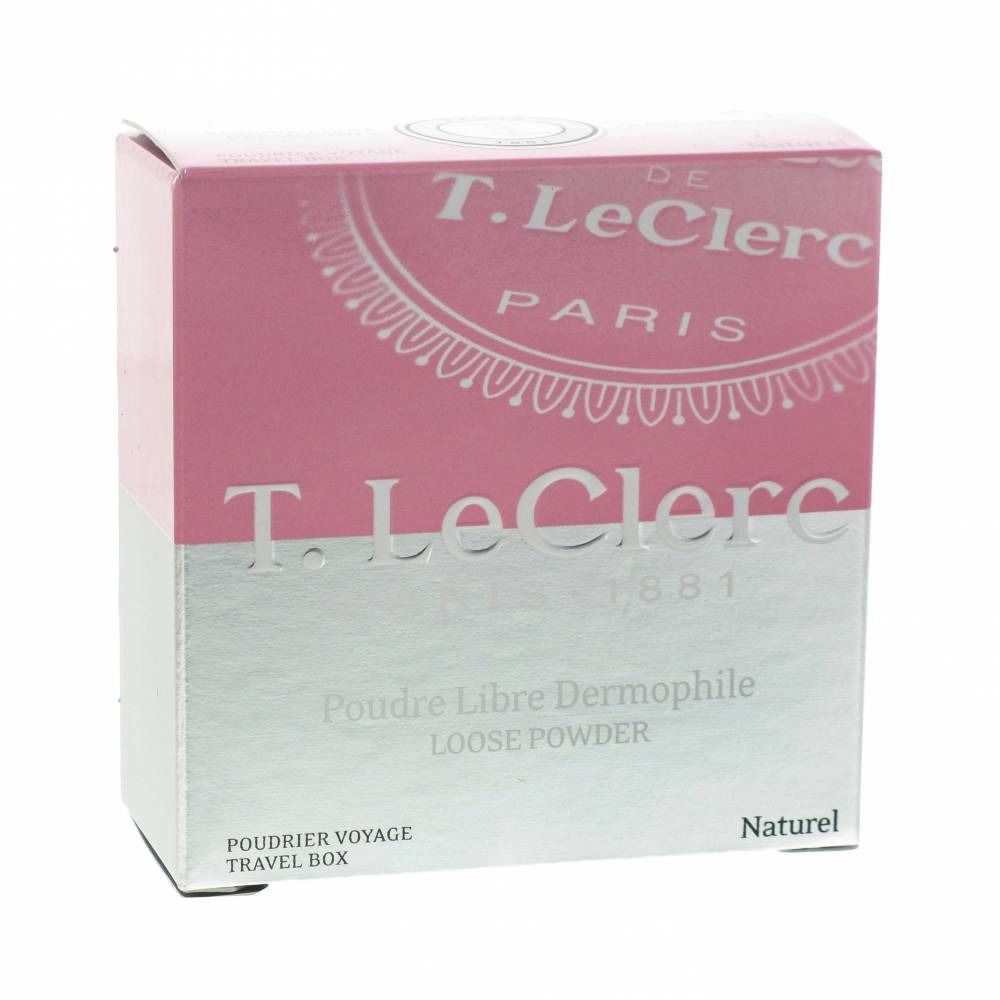 T.LeClerc Loose Powder Travel Box Natural
