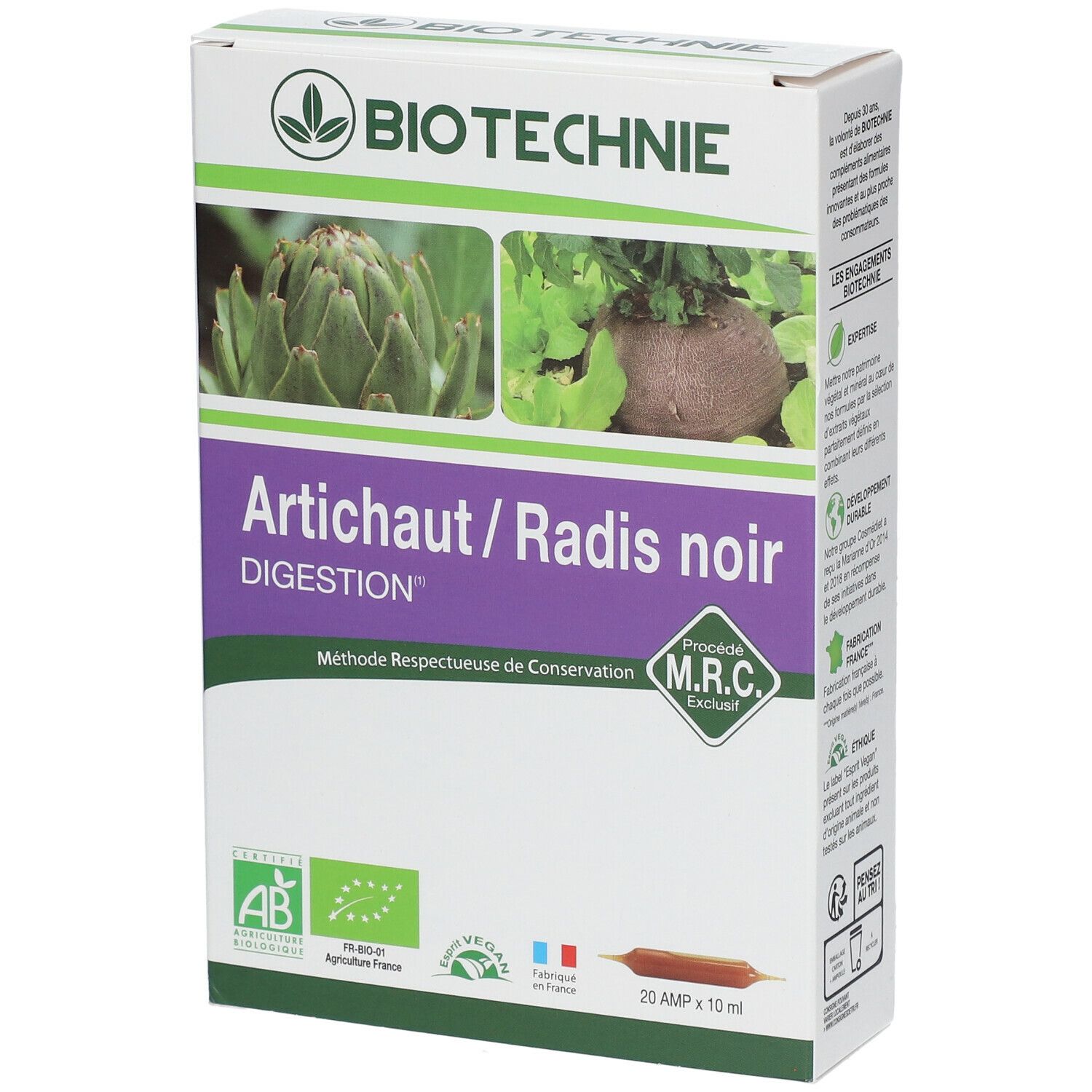 Biotechnie Artichoke-Black Radice Bio