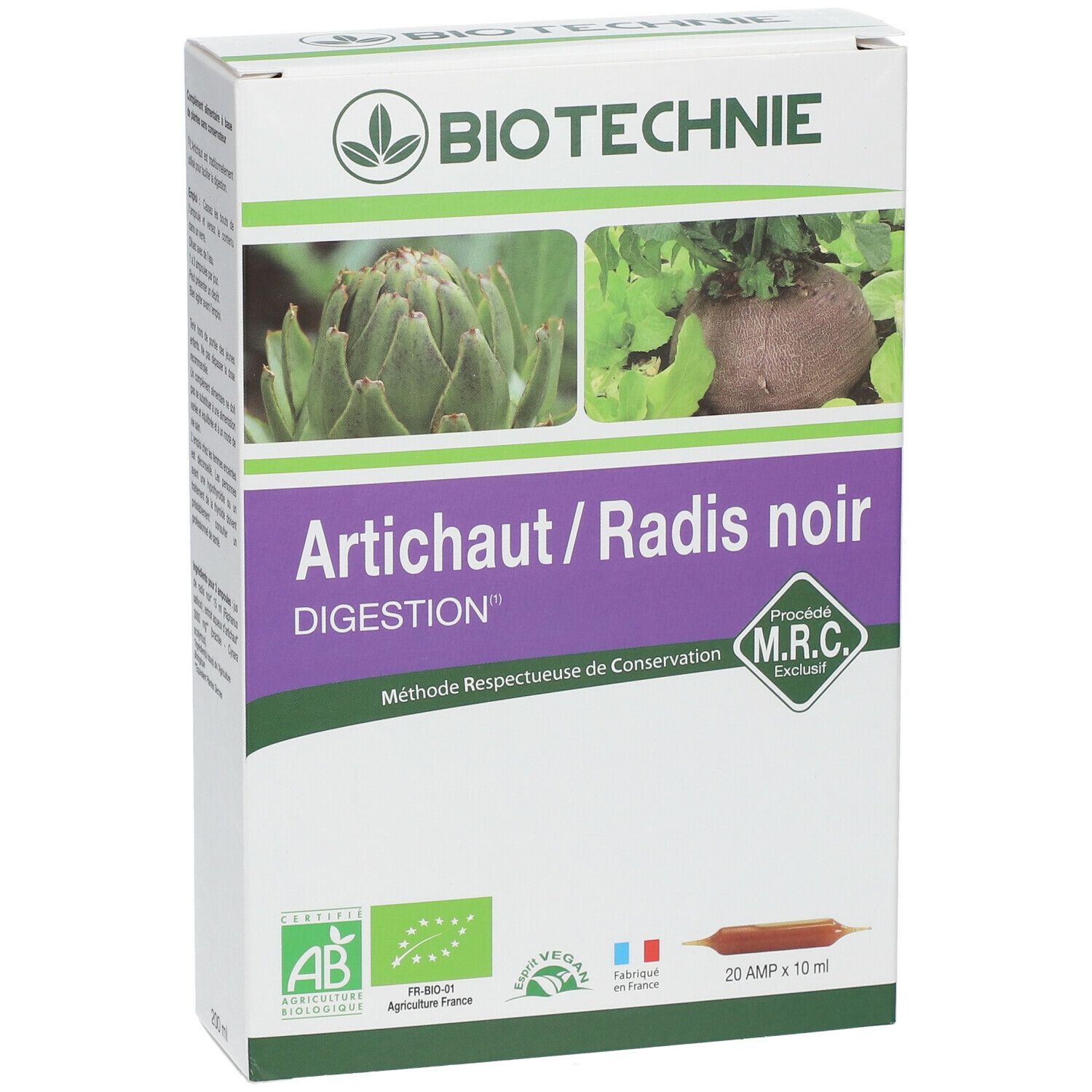 Biotechnie Artichoke-Black Radice Bio