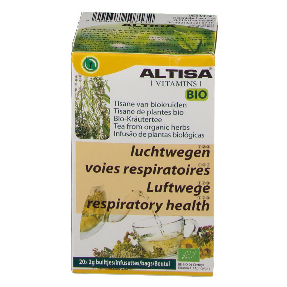 Altisa Tea Airways Bio