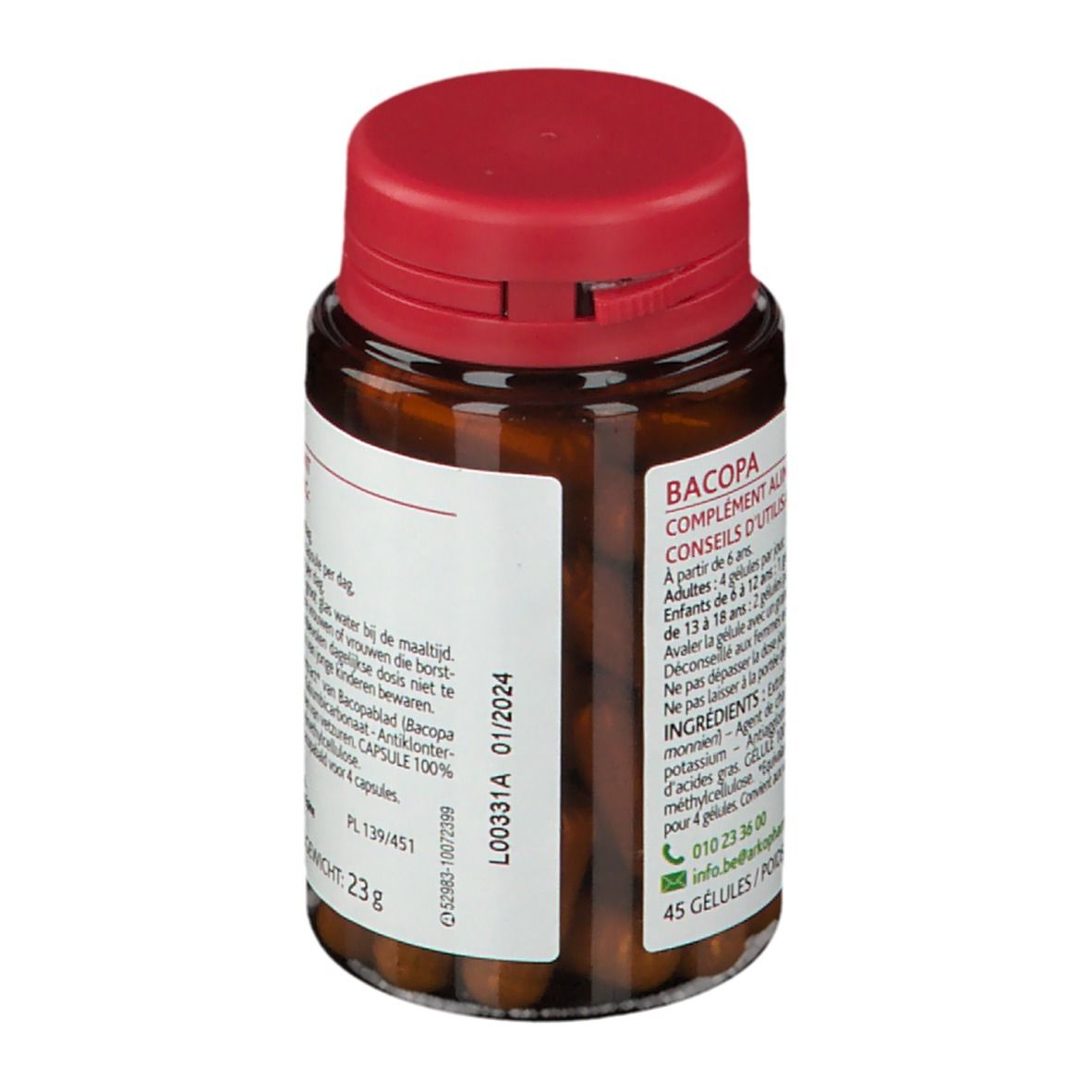 Arkocaps Bacopa Vegetale