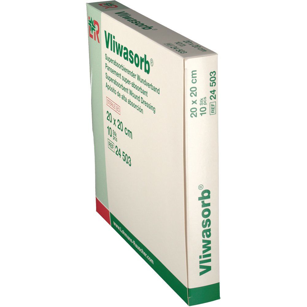 Vliwasorb® Medicazione superassorbente 20 cm x 20 cm