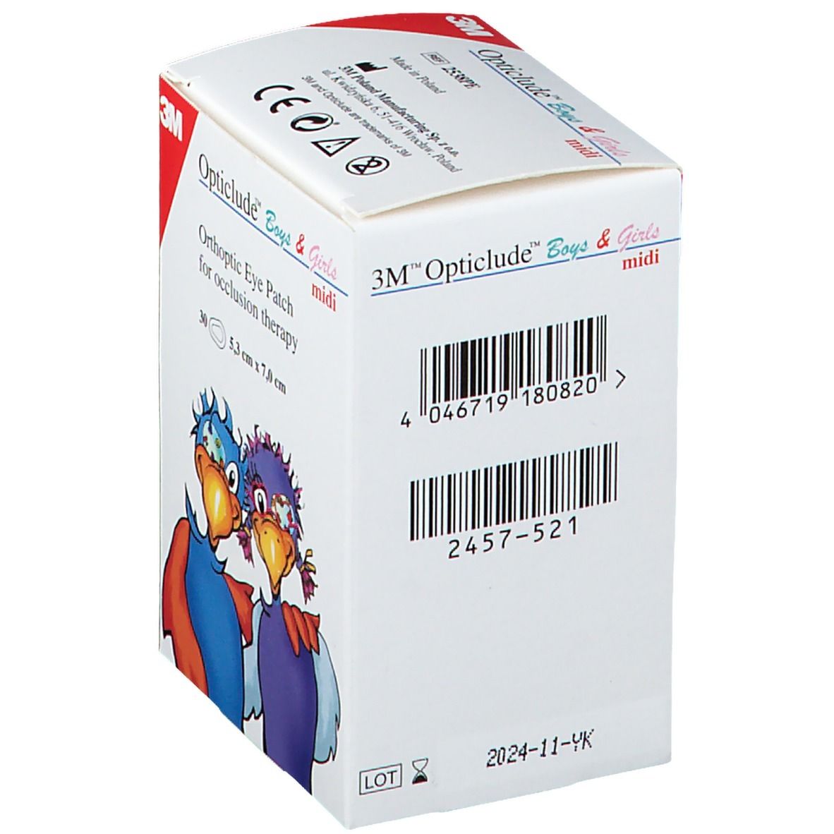 3M™ Opticlude™ Benda Oculare Boys & Girls Midi