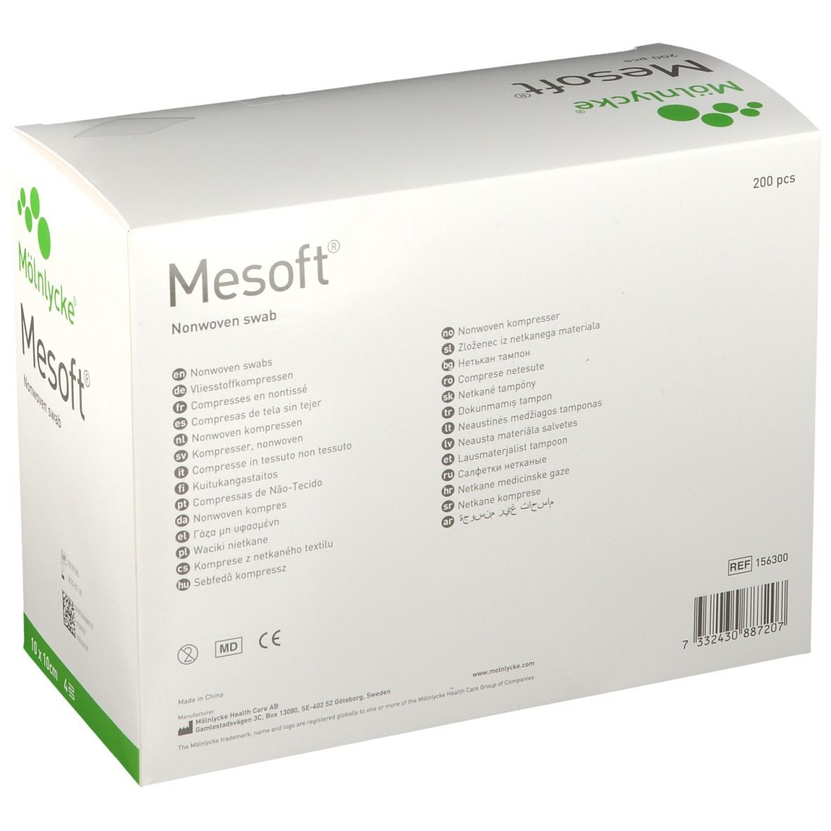 Mesoft® Compresse in TNT 10 cm x 10 cm