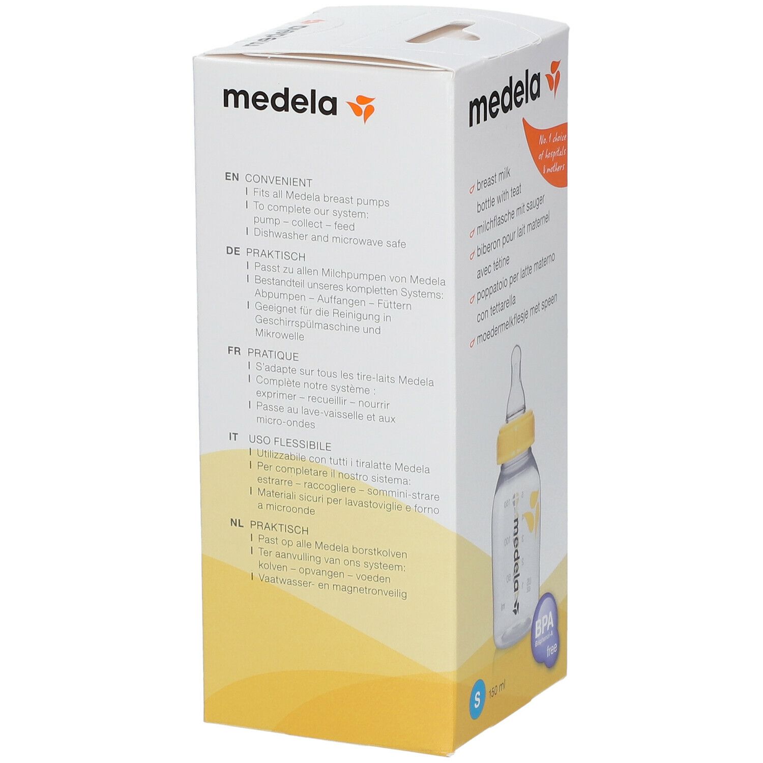 Medela Poppatoio Per Latte Materno Con Tettarella 150ml 1 pz