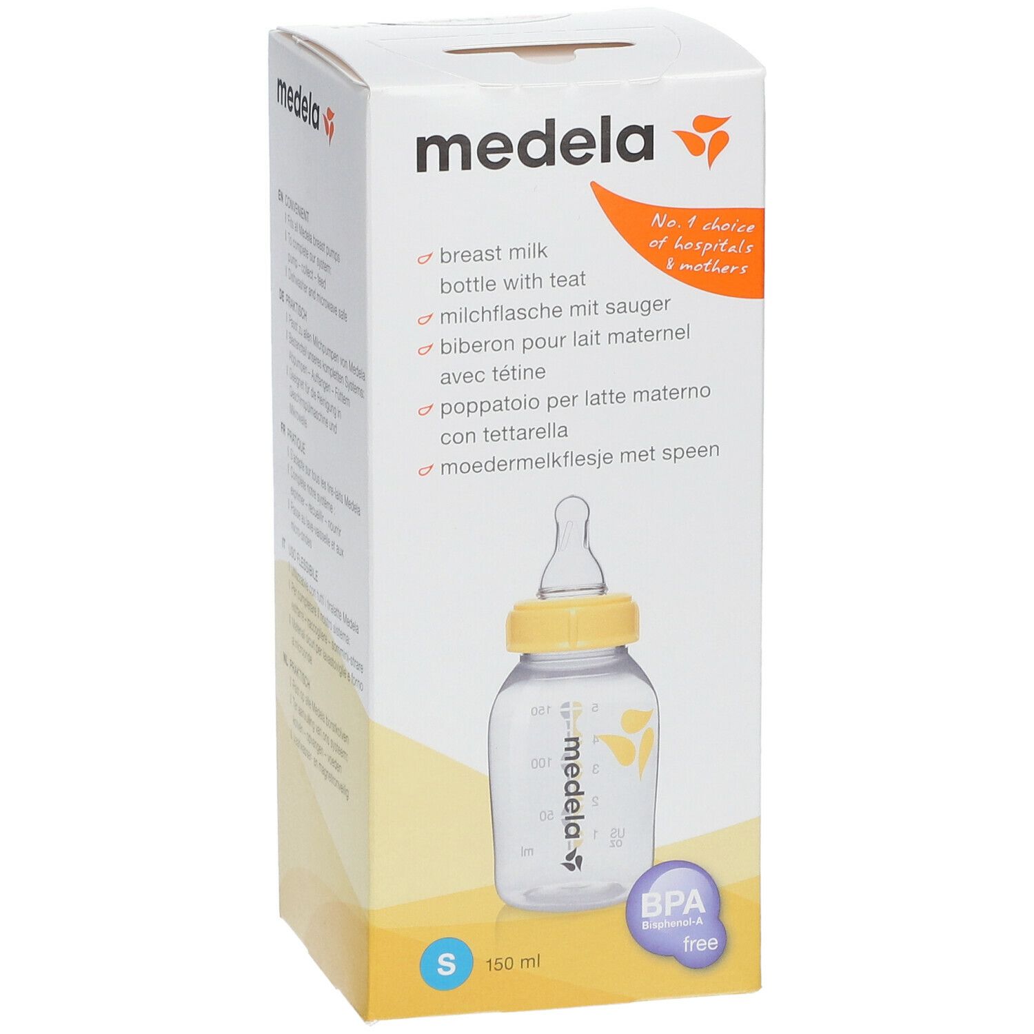 Medela Poppatoio per Latte Materno con Tettarella 1 pz