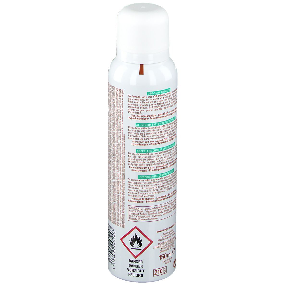 Roge Cavailles Deodorant Dermato