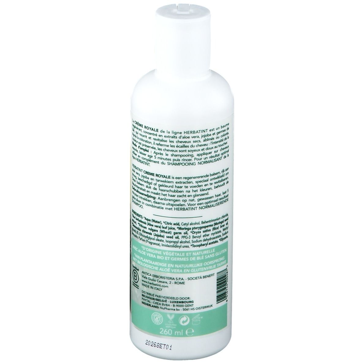 Herbatint Cream Royale Aloë Vera Balm Untangle