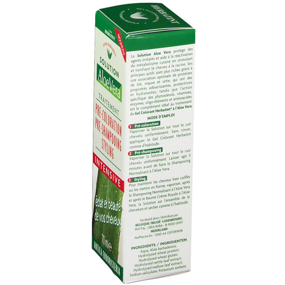 Herbatint Aloë Vera Solution For Coloring