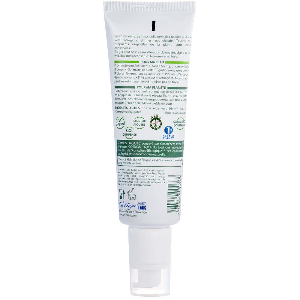 Ciel d'Azur Pur Aloe Gel 98%