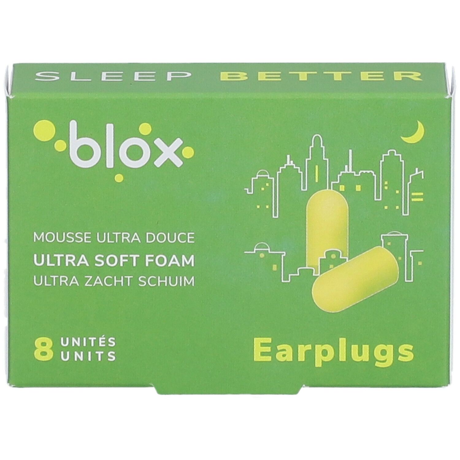 Blox Ear Plugs Sleeping Conical
