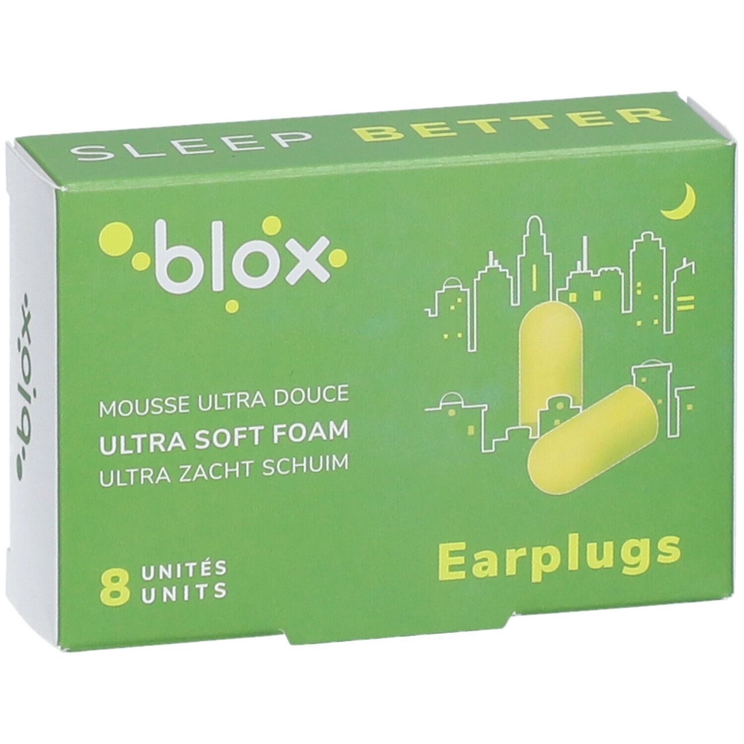 Blox Ear Plugs Sleeping Conical