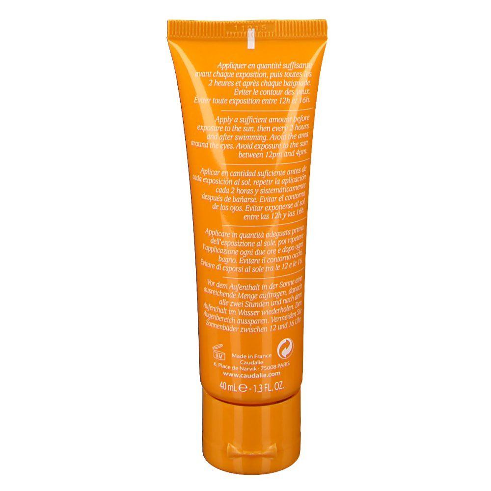 Caudalie Soleil Divin Trattamento Solare Viso Anti-Età SPF30