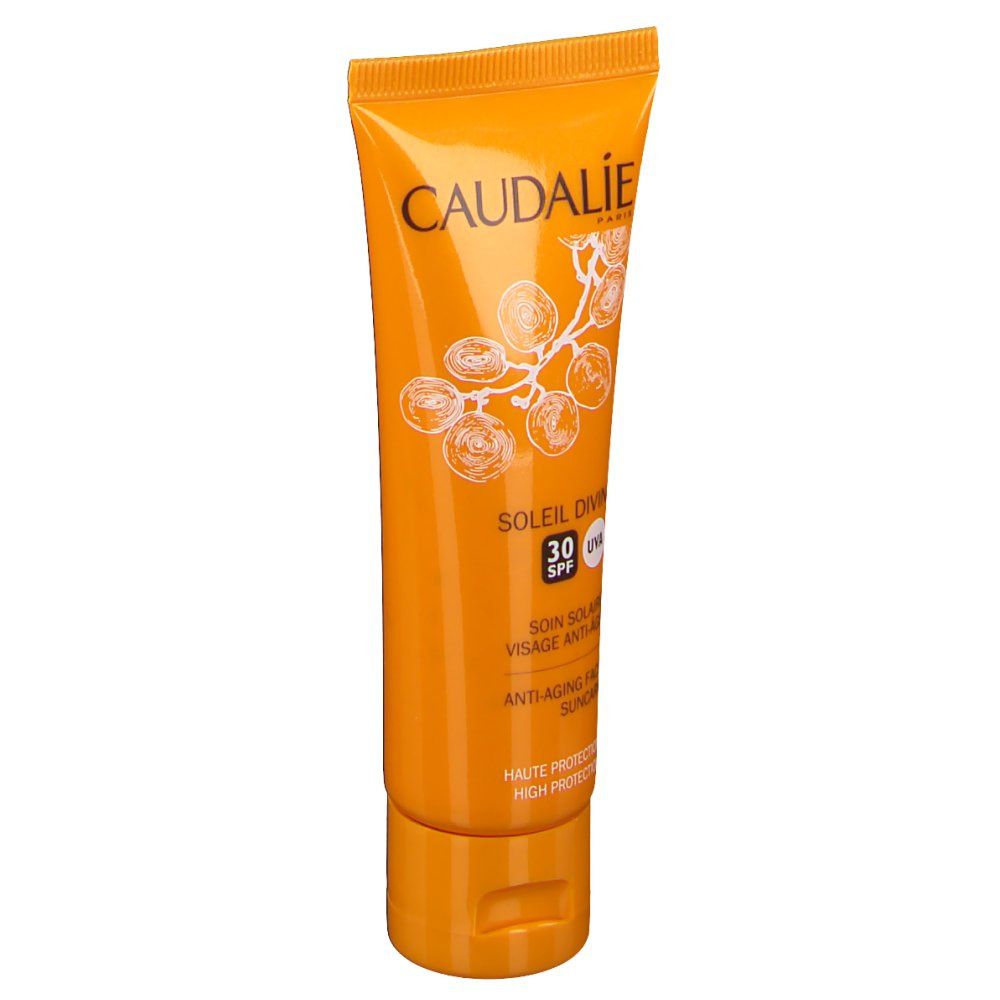 Caudalie Soleil Divin Trattamento Solare Viso Anti-Età SPF30