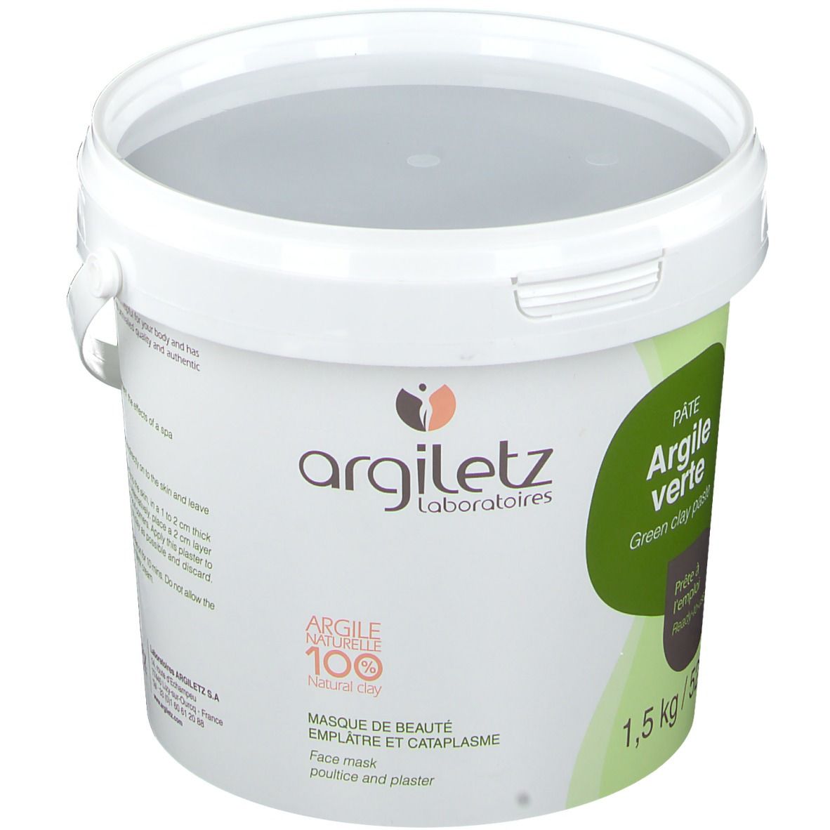 Argiletz Green Clay Pasta Greasy Skin