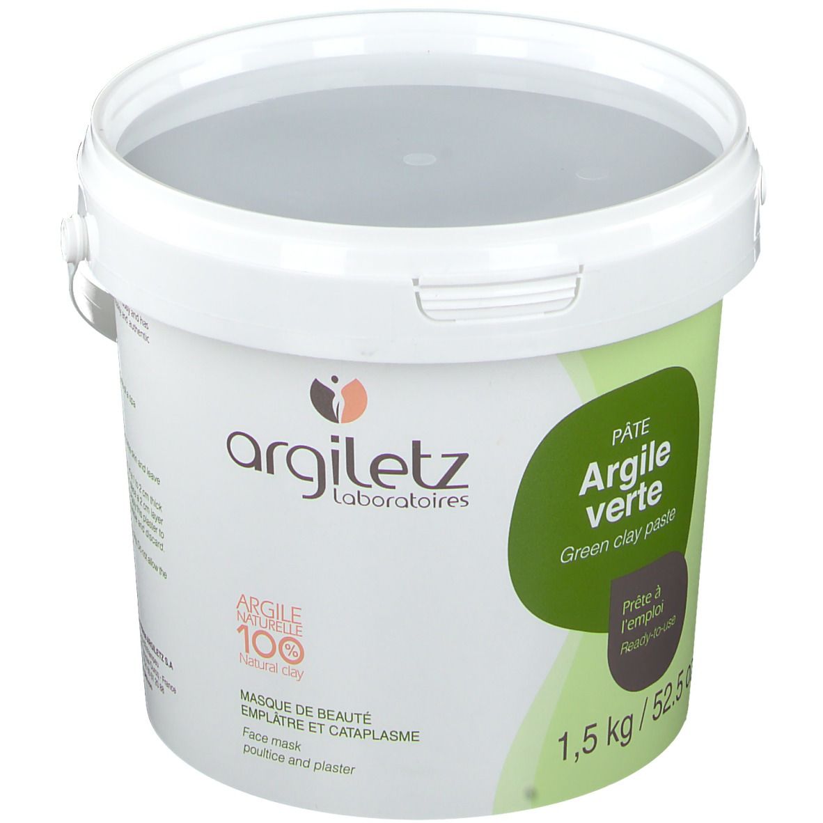 Argiletz Green Clay Pasta Greasy Skin