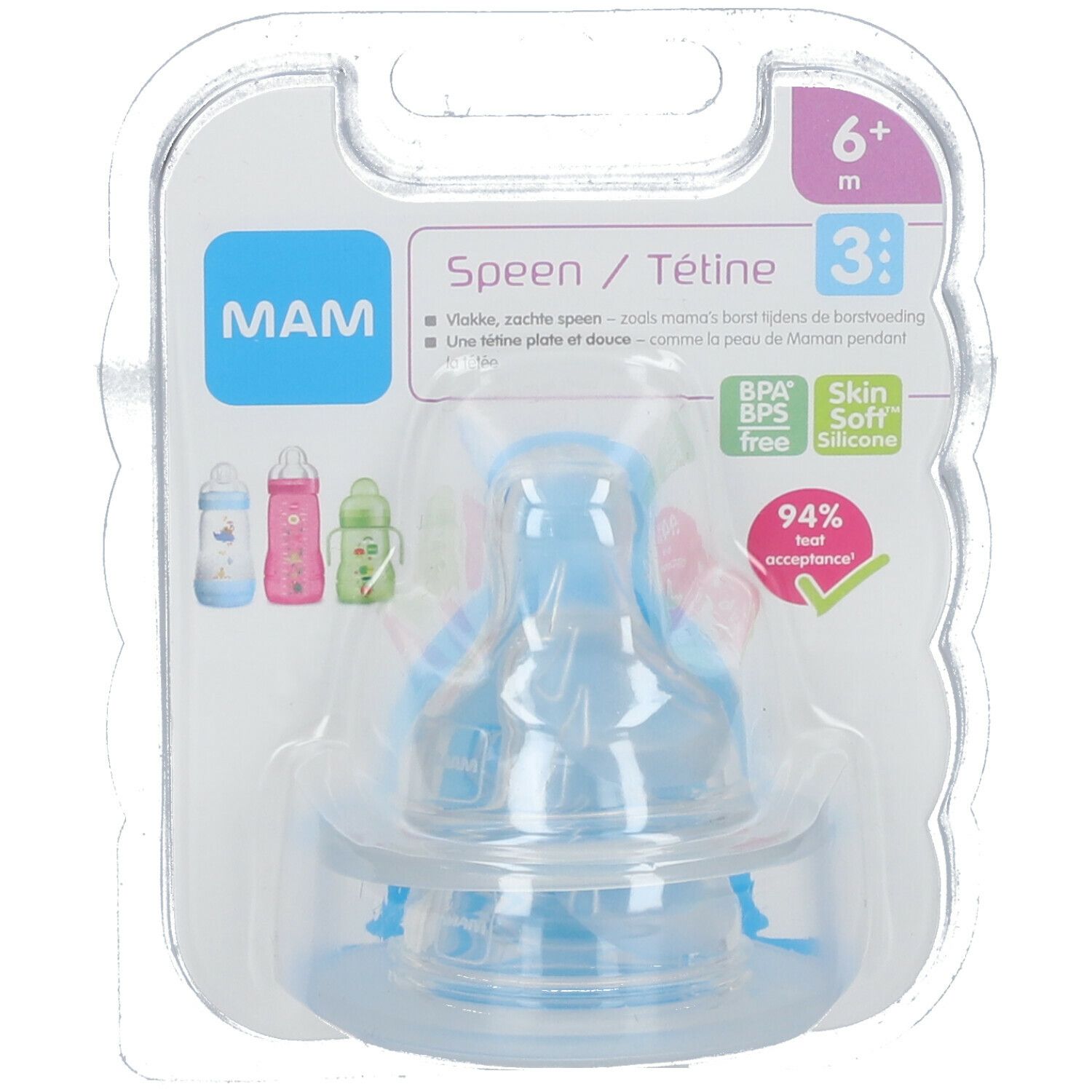 Dodie Mam Soft Size 3 +4M Soother