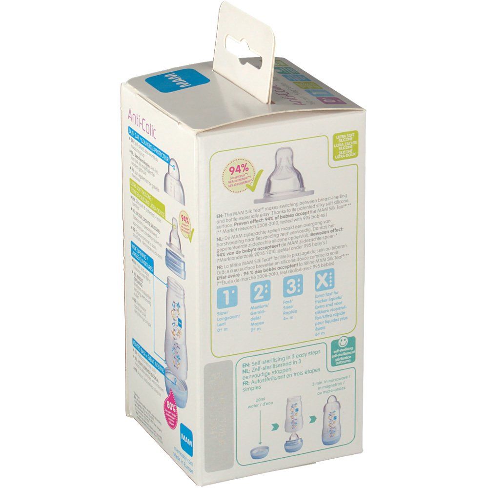 Dodie Mam Care Suction Bottle 160ml