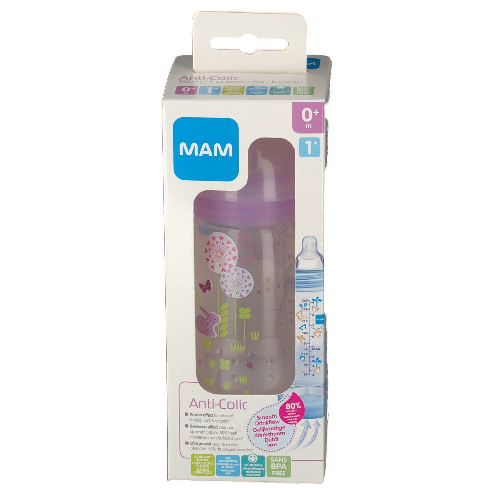 Dodie Mam Care Suction Bottle 260ml