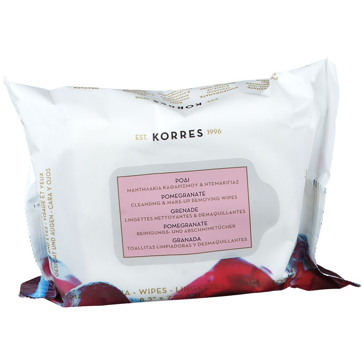 Korres Pomegranate Cleansing Wipes