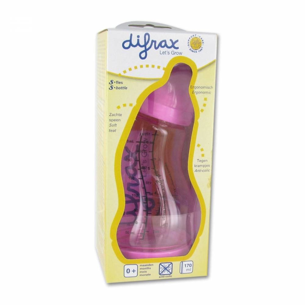 Difrax Suction Bottle Clayn 170ml