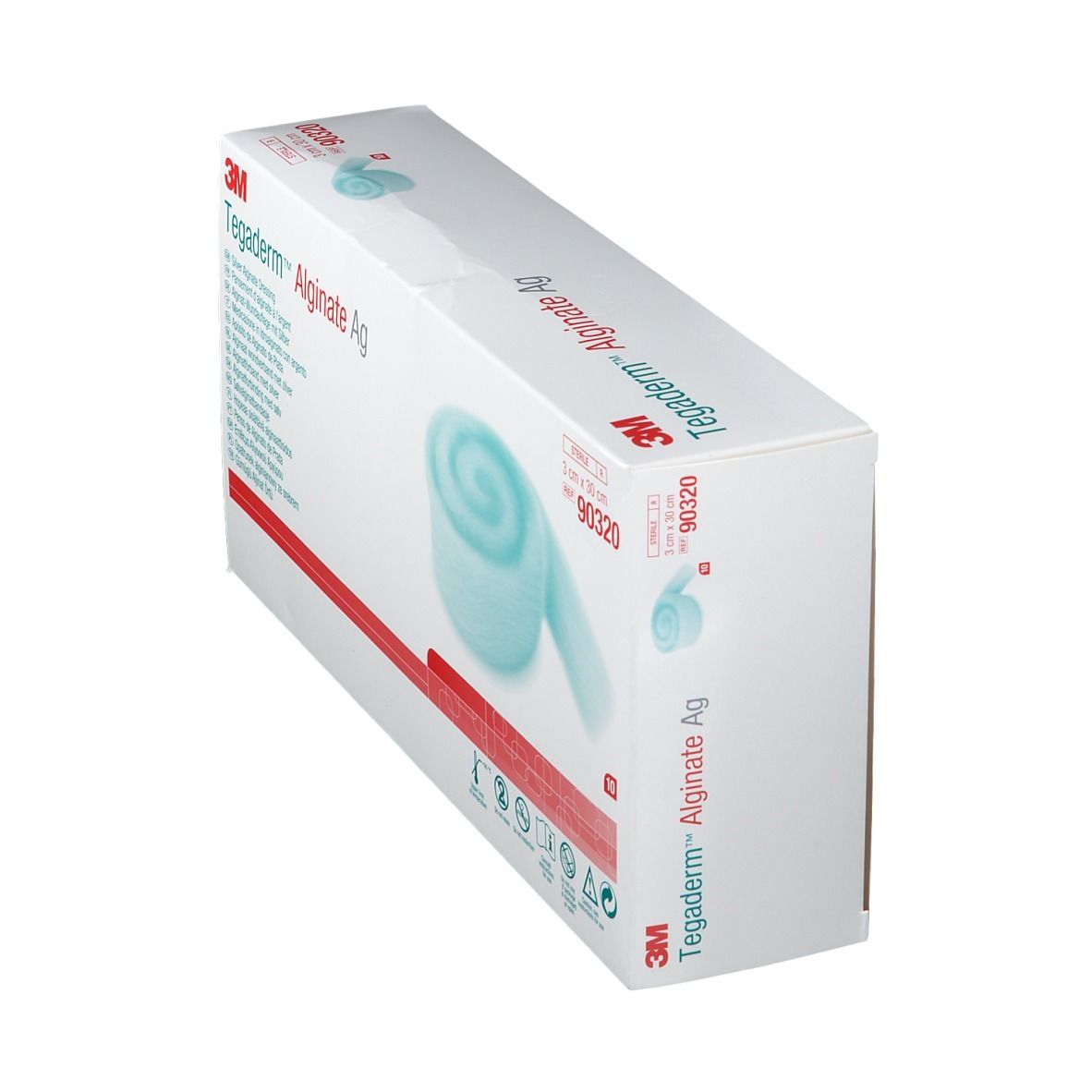 3M Tegaderm Alginate Ag 1 x 44cm 90320 10 pz Redcare