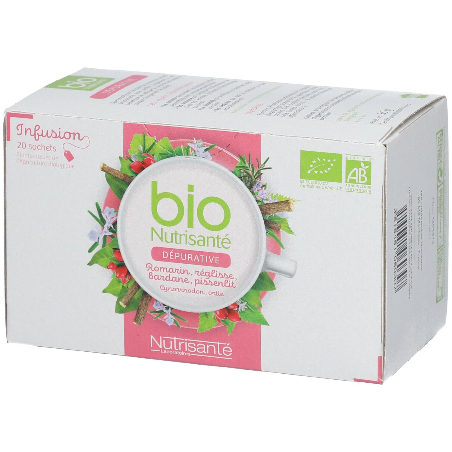 Nutrisanté Infusion Purifying Tea Bags