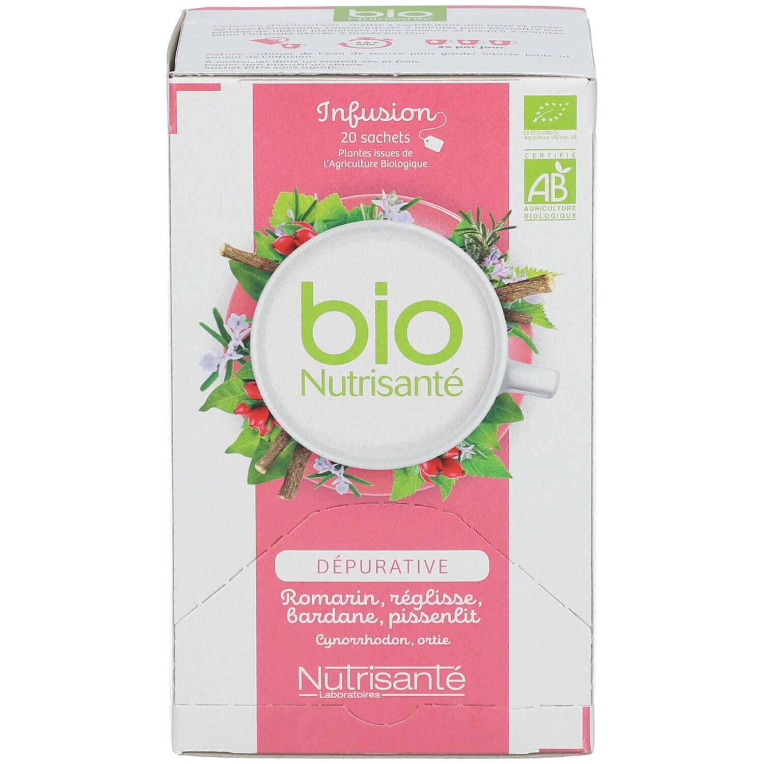 Nutrisanté Infusion Purifying Tea Bags