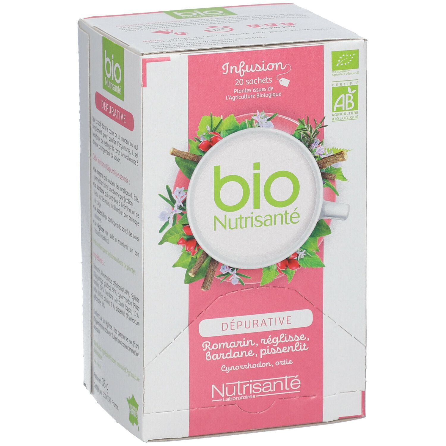 Nutrisanté Infusion Purifying Tea Bags