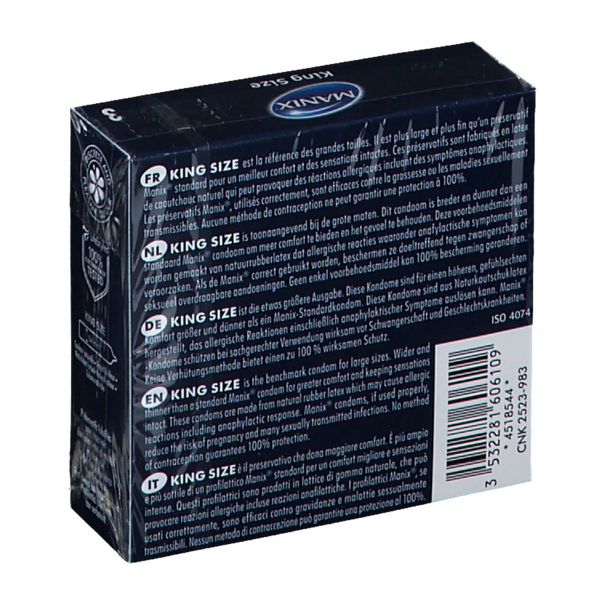 Manix King Size Condoms