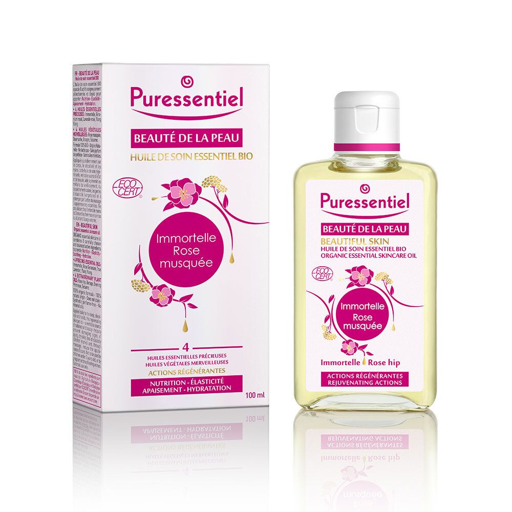 Puressentiel Bio Massage Oil Muskusroos-Roses