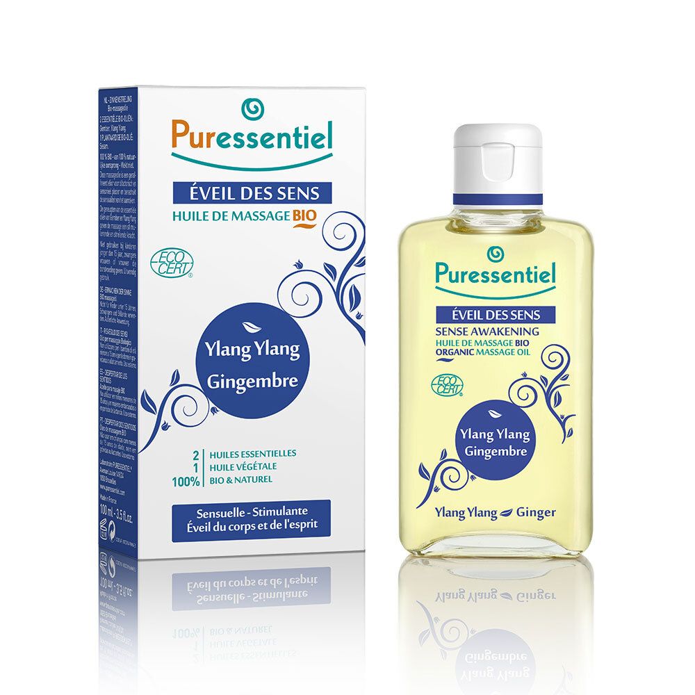 Puressentiel Bio Massage Oil Ylang Ylang-Gember