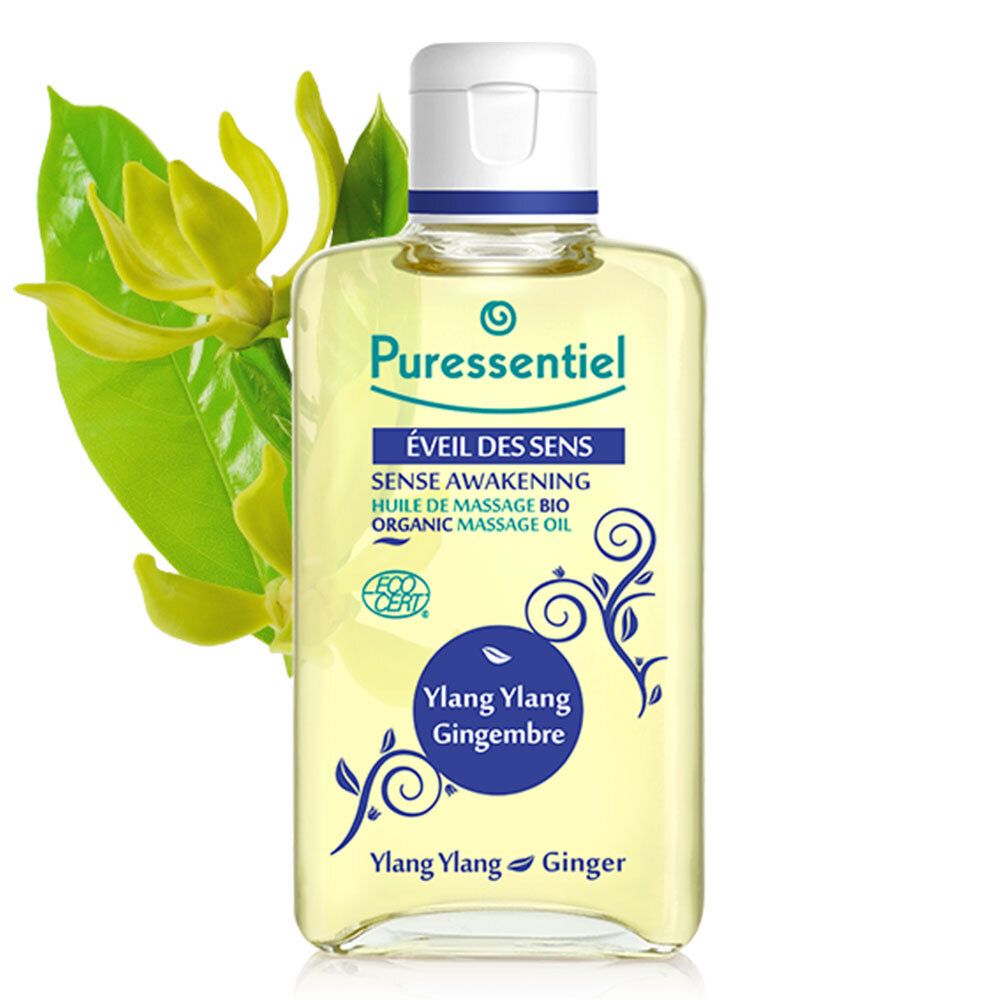 Puressentiel Bio Massage Oil Ylang Ylang-Gember