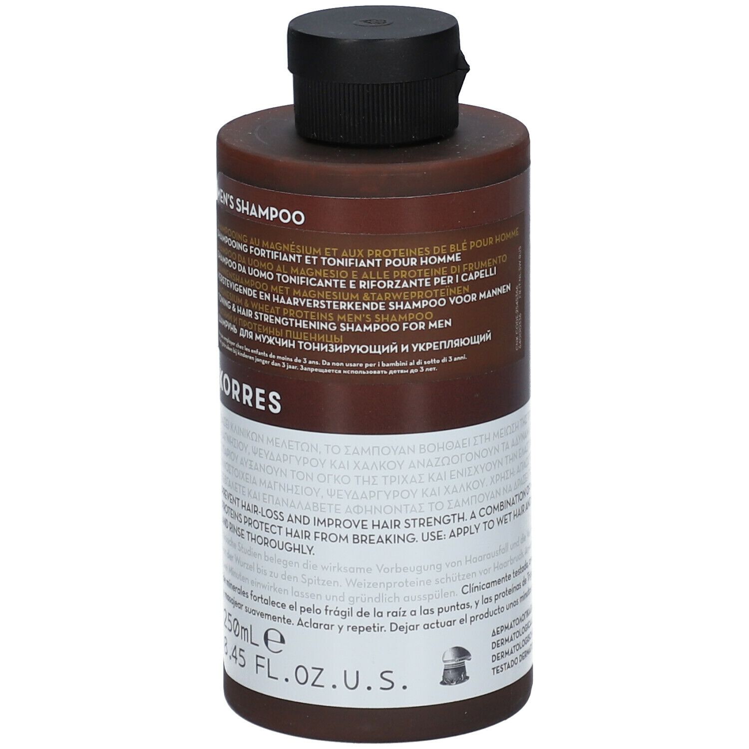 Korres Shampoo Magnetic & Wheat Protection